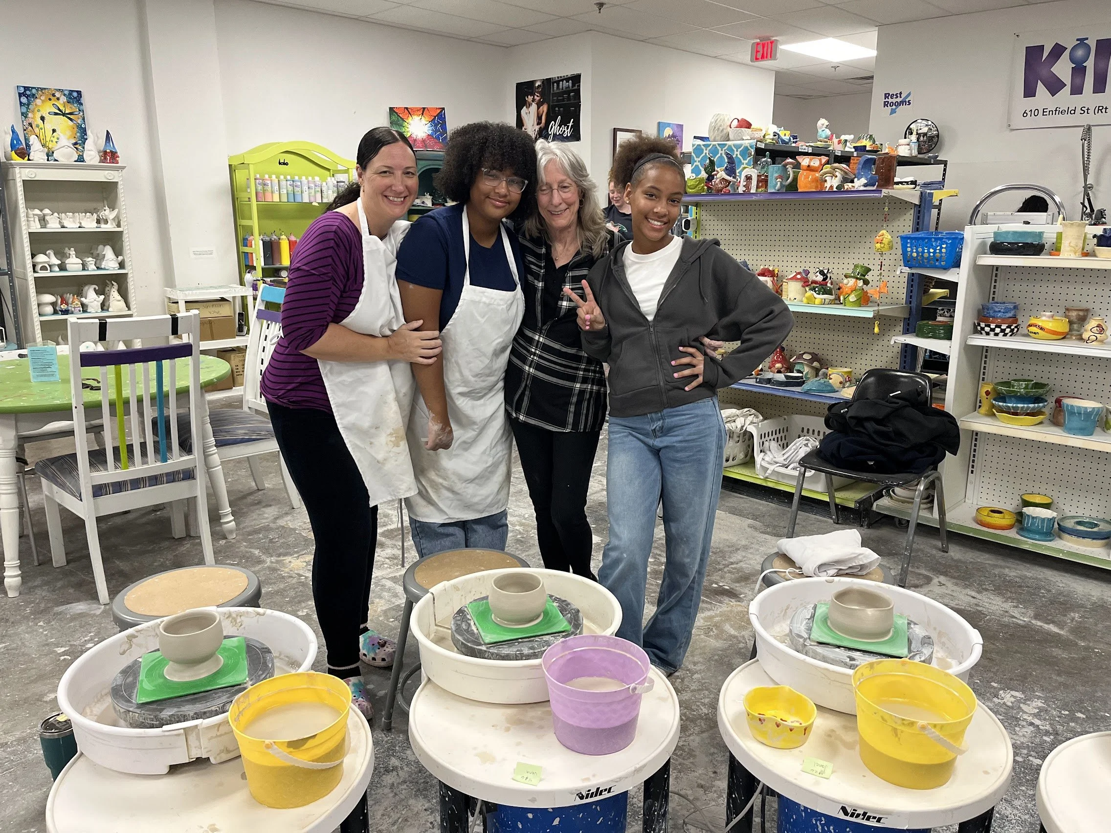 Pottery Wheel & Sculpting Workshops — Kil'n It Pottery Studio