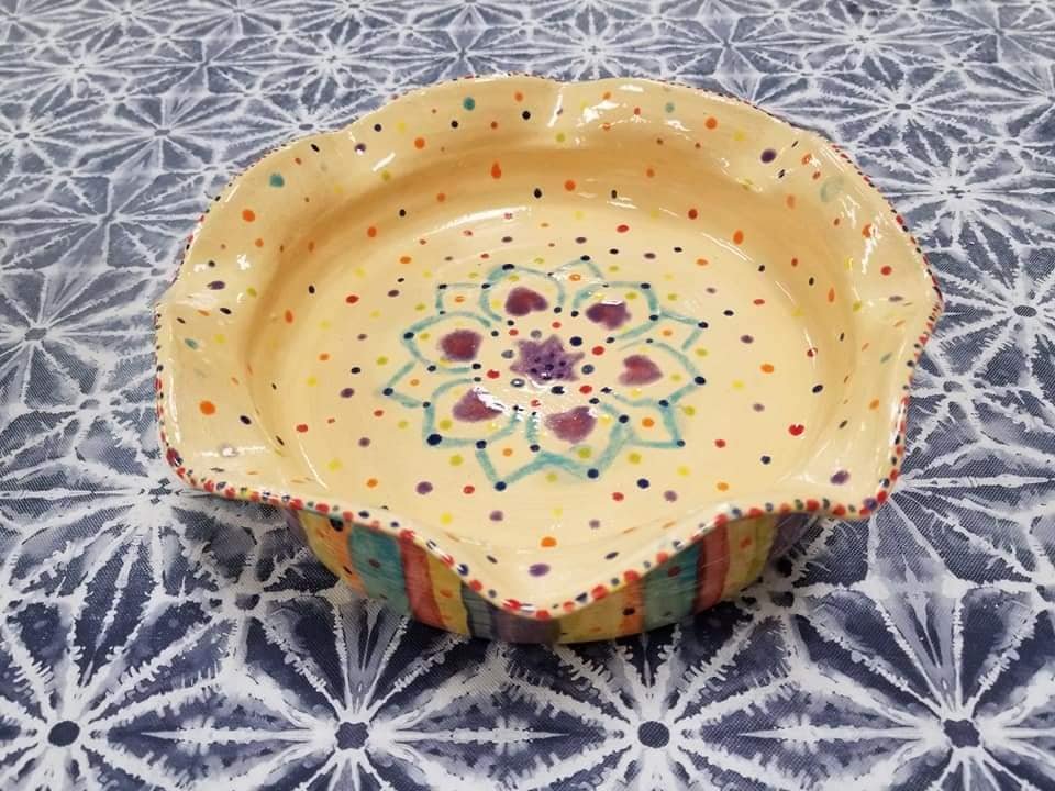 Pie Plate Wheel Workshop, Sun. 10/11, 12-2pm