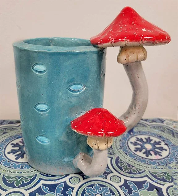 Mushroom Mug Sculpting Workshop, Sat. 2/21, 6-8pm