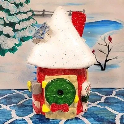 Christmas Cottage Luminary Sculpting Workshop, Fri. 11/28, 6-8pm