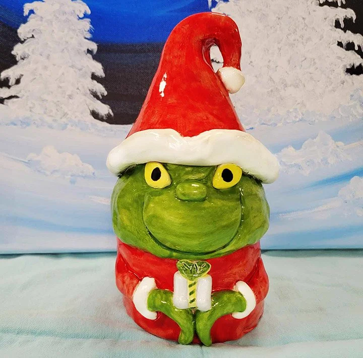 Grinch Santa Sculpting Workshop, Sat. 11/8, 6-8pm