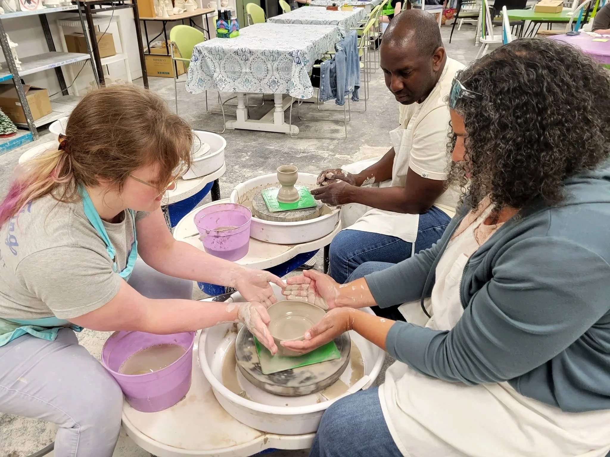 Pottery Wheel Workshop, Thurs. 10/1, 6-8pm