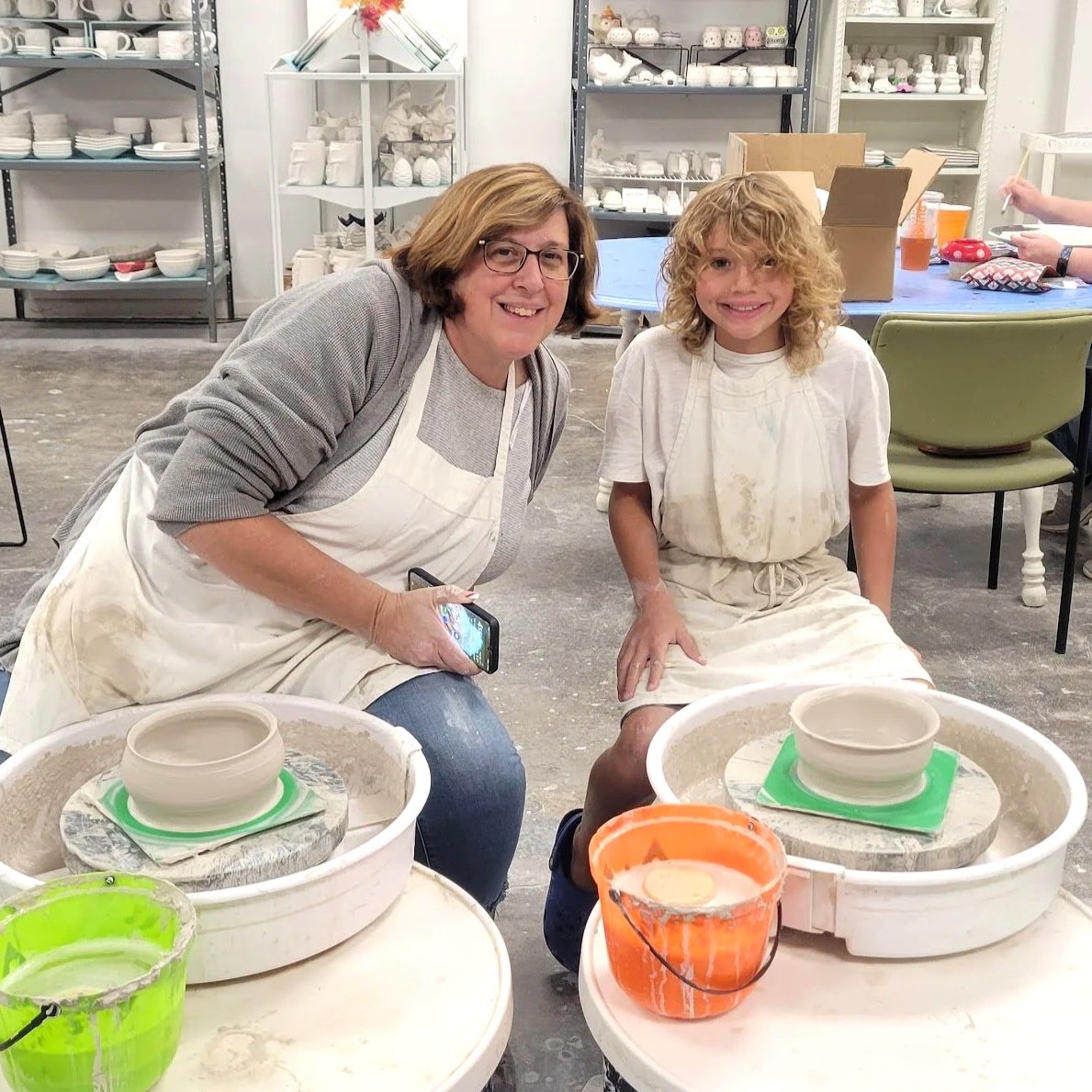 1 Hour Pottery Wheel Workshop, Fri. 2/27, 7-8pm