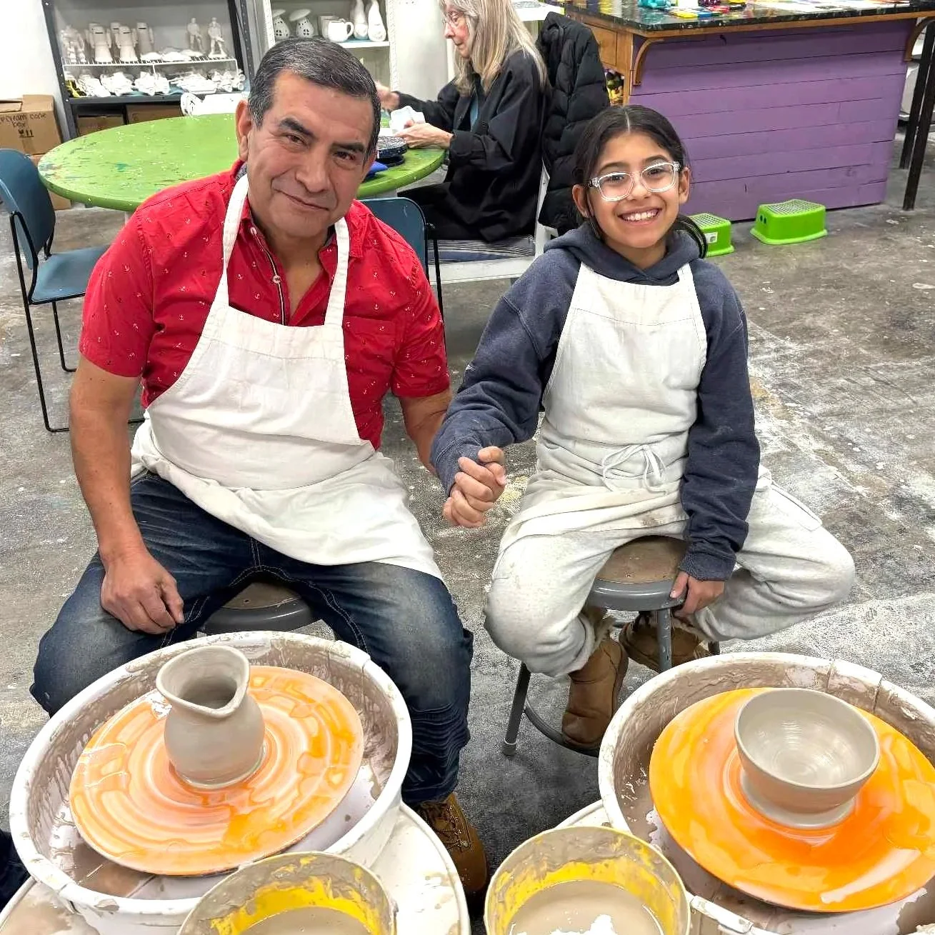 1 Hour Pottery Wheel Workshop, Fri. 10/9, 7-8pm