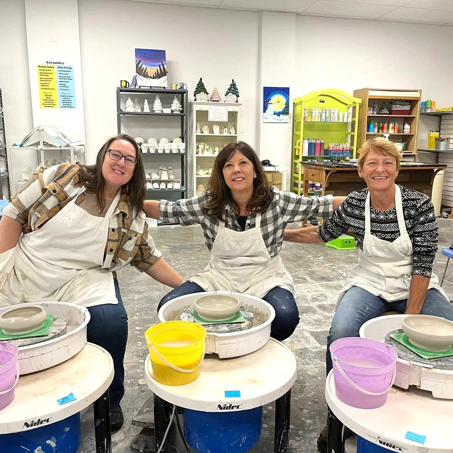 Pottery Wheel Workshop, Tues. 2/17, 6-8pm