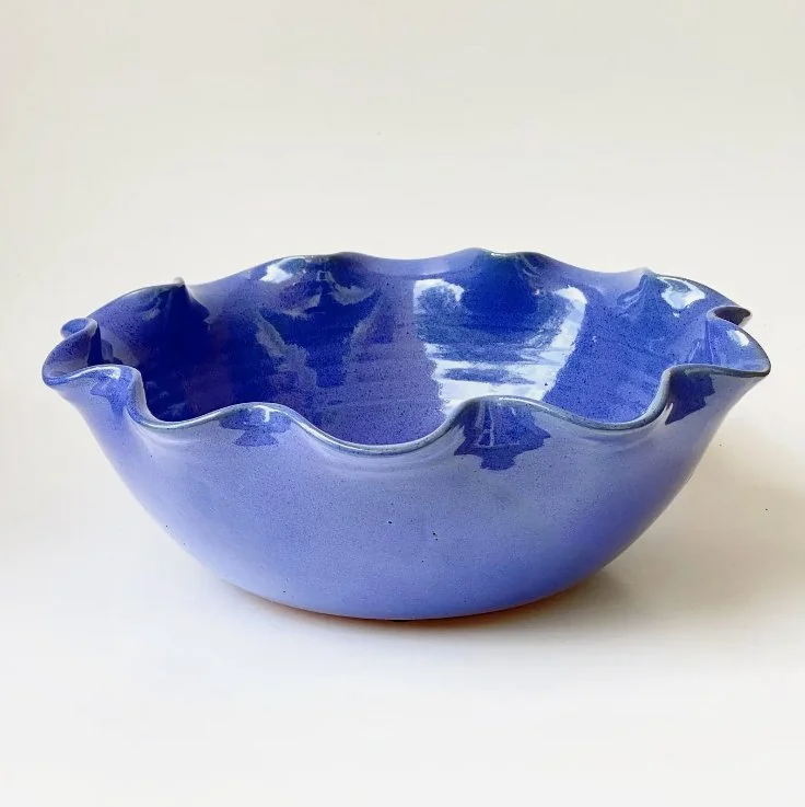 Ruffled Serving Bowl Wheel Workshop, Sat. 8/29, 12-2pm