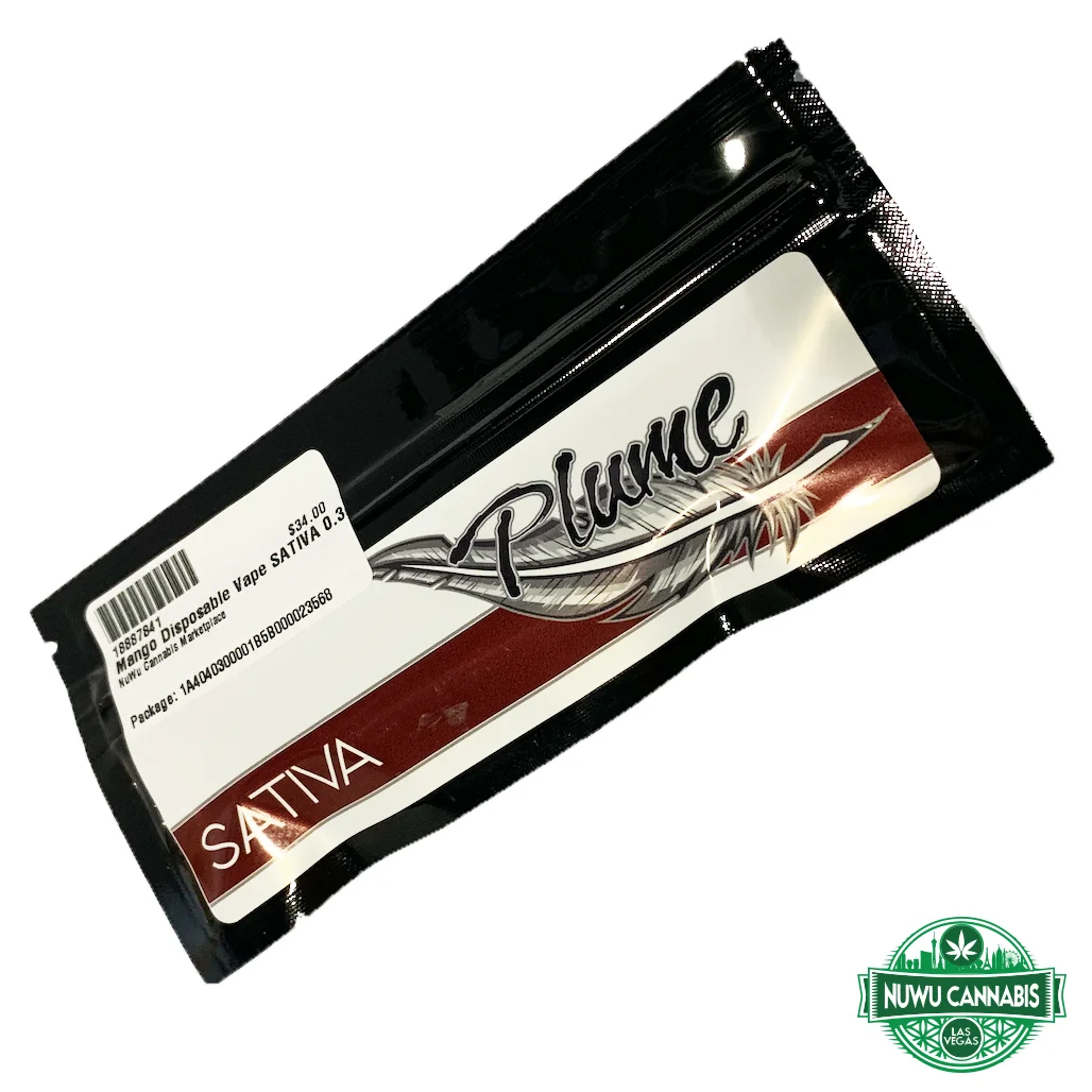 Mango disposable vape pen by Plume
