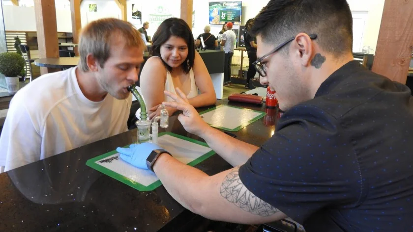 At this Vegas cannabis lounge, you can try before you buy despite state law.
