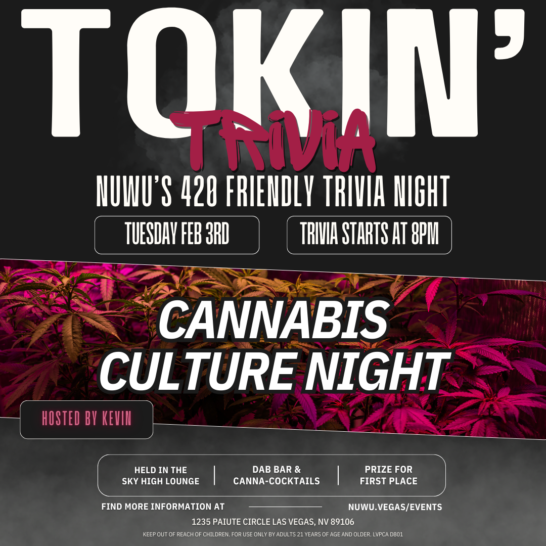 Tokin Trivia Cannabis Culture Night hosted by Ginja Ninja Kev