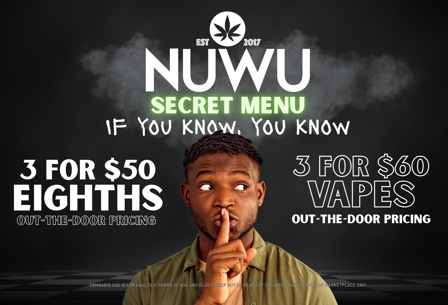 NuWu’s Secret Menu: Exclusive NuWu Deals, Loyalty Rewards &amp; Las Vegas Dispensary Specials
