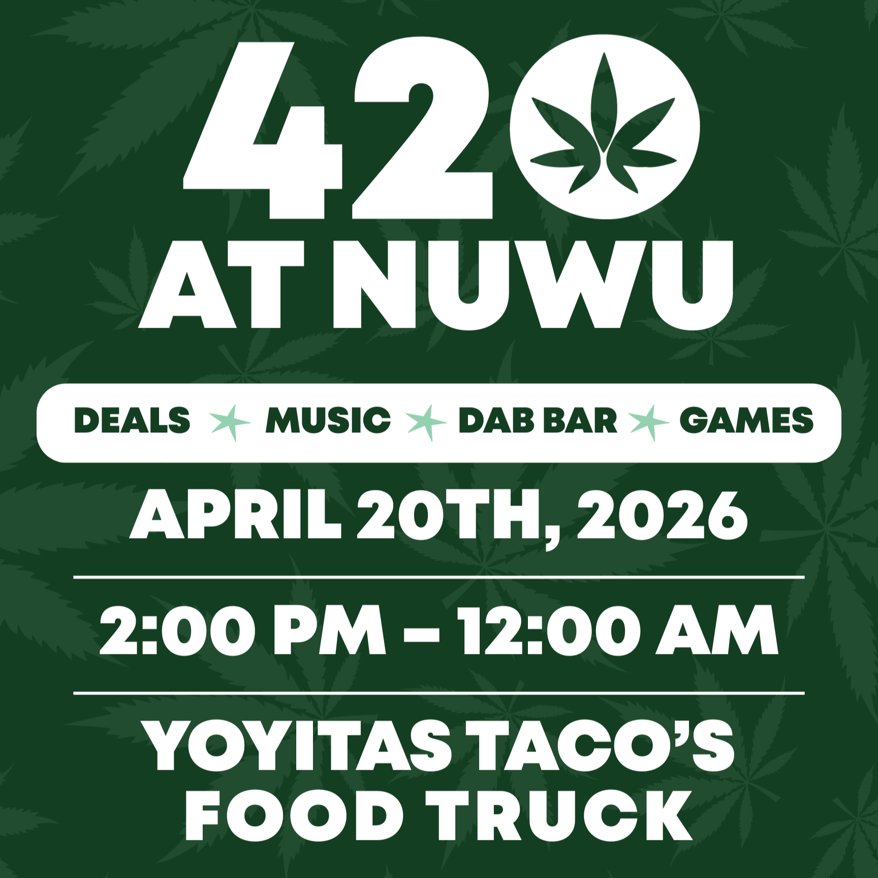 420 Courtyard Celebration at NuWu