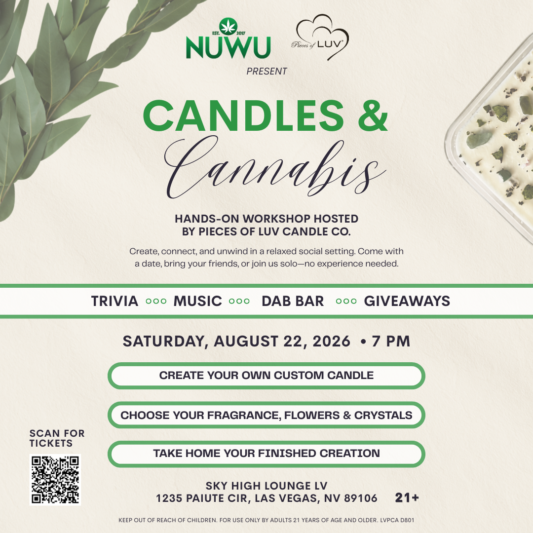 Candles & Cannabis Workshop Hosted by Pieces of Luv Candle Co.