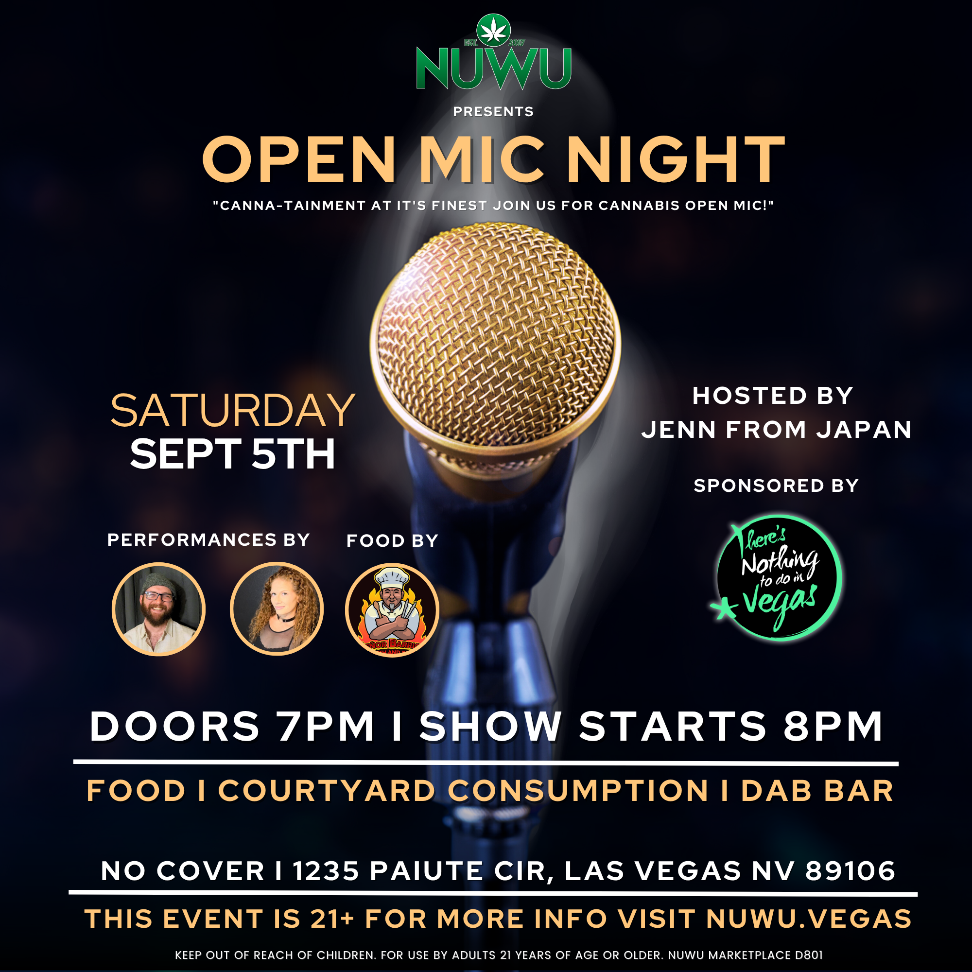 Open Mic Night Hosted by Jenn From Japan