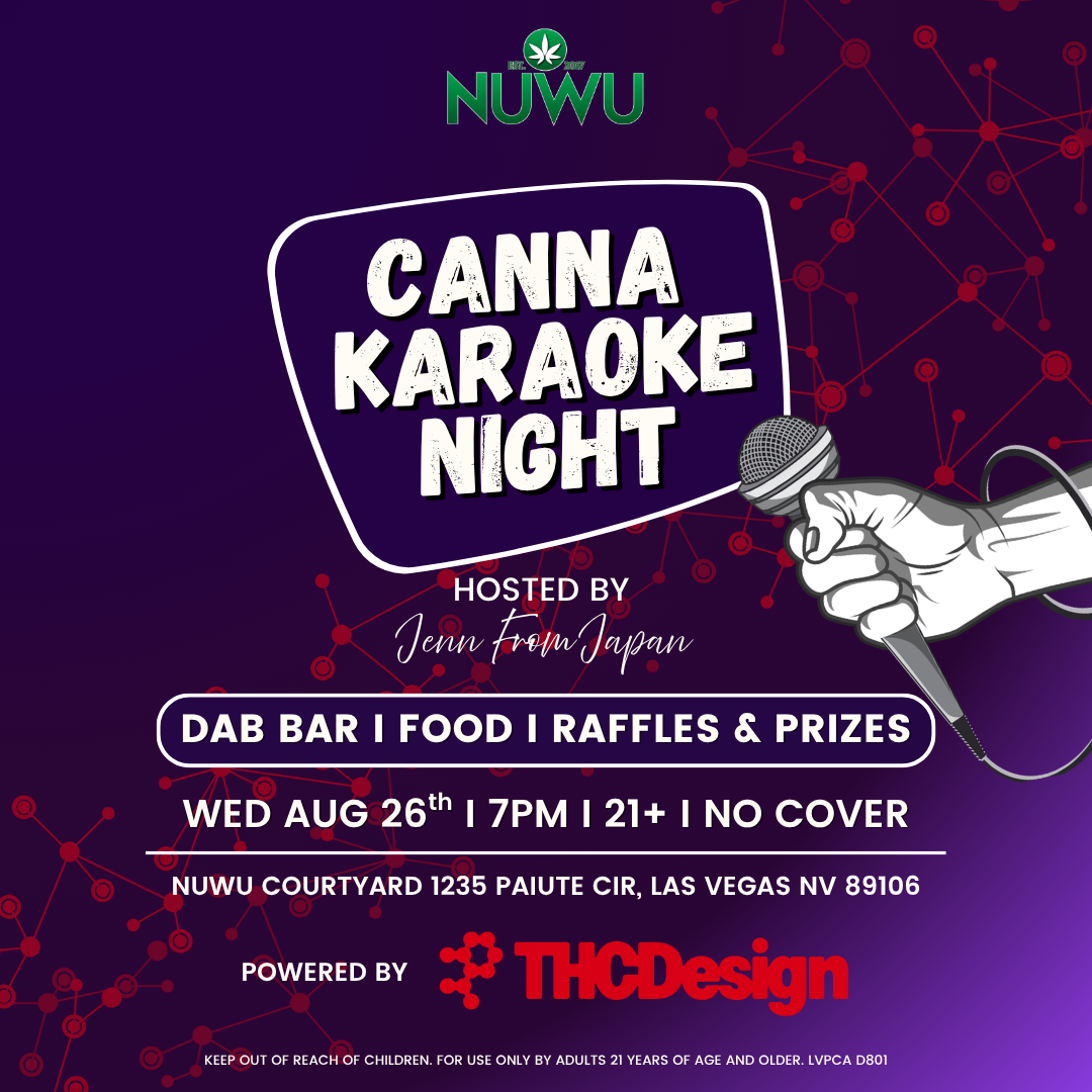 Canna-Karaoke Night Hosted by Jenn From Japan (Sponsored by THC Design)