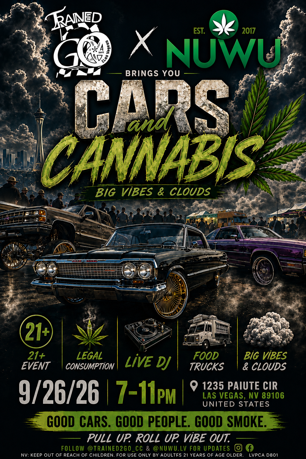Trained 2 Go x NuWu Present: Cars &amp; Cannabis