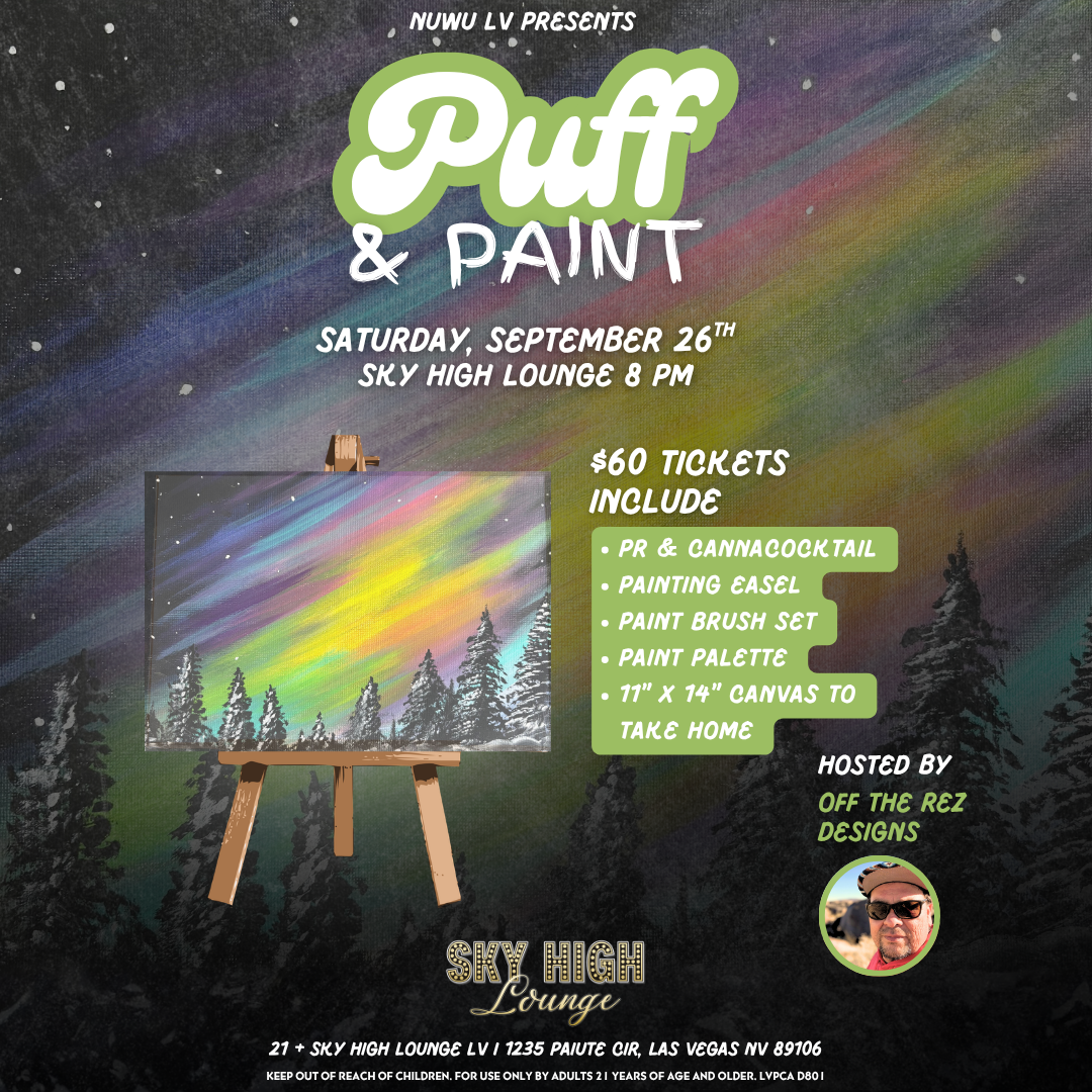 Puff & Paint: Northern Lights with Adrian Tom