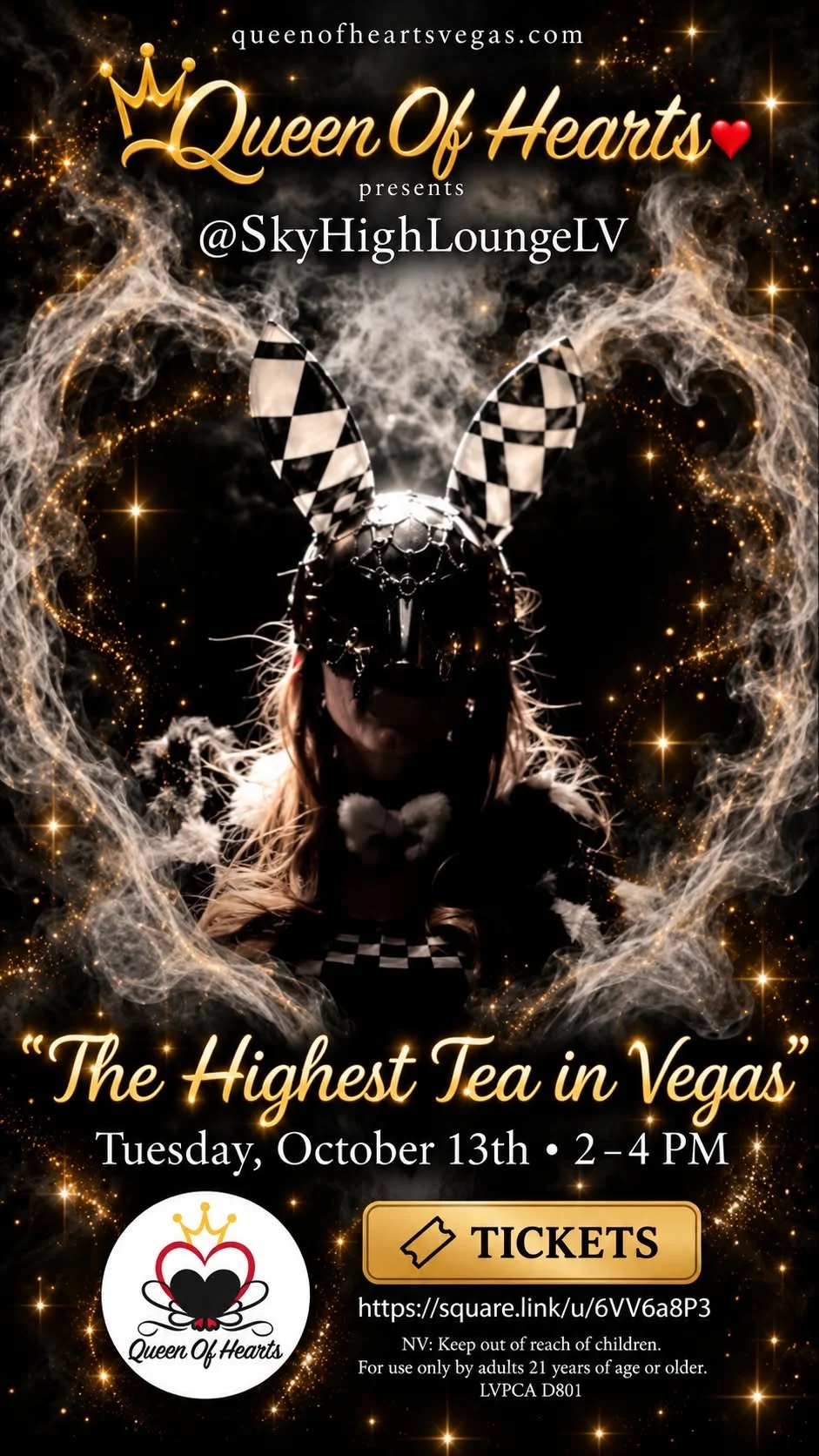 Queen of Hearts Presents: The Highest Tea in Vegas
