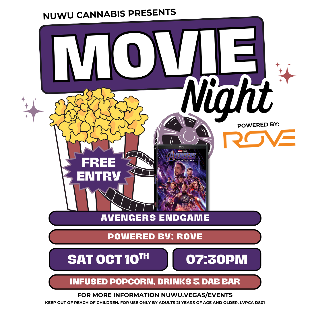 NuWu Movie Night: Avengers: Endgame Sponsored by Rove