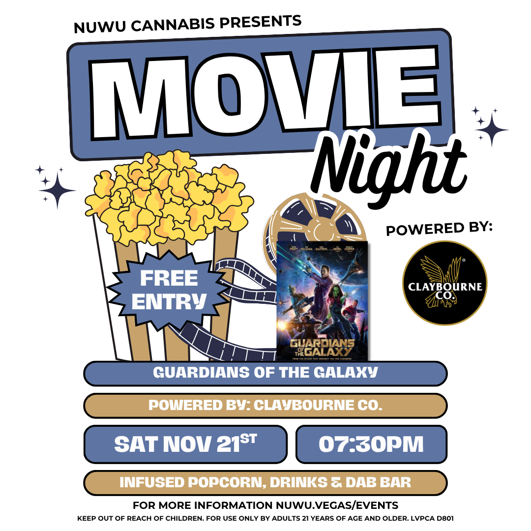 Movie Night: Guardians of the Galaxy Sponsored by Claybourne Co.