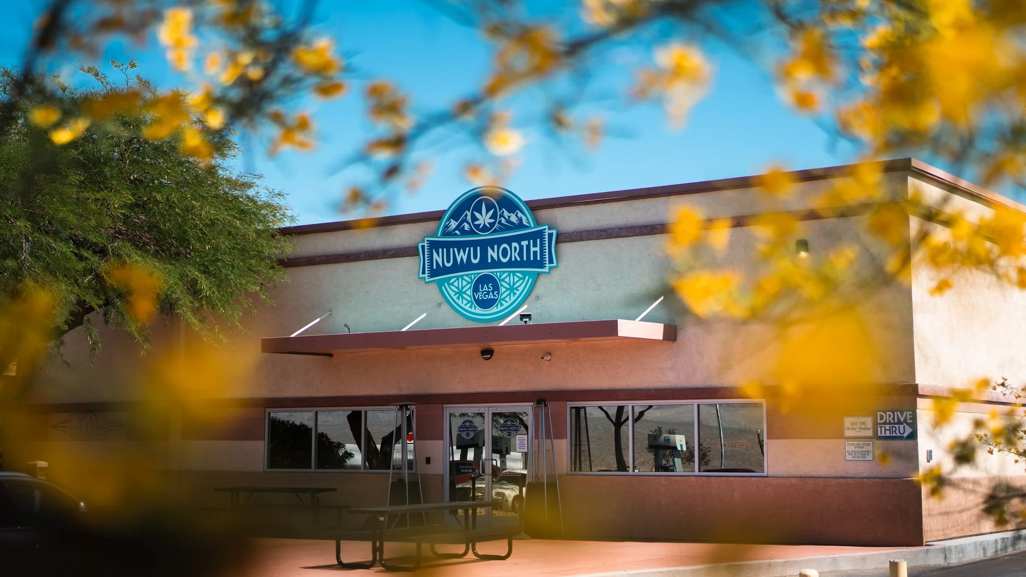 NuWu North in Centennial hills as seen through the trees