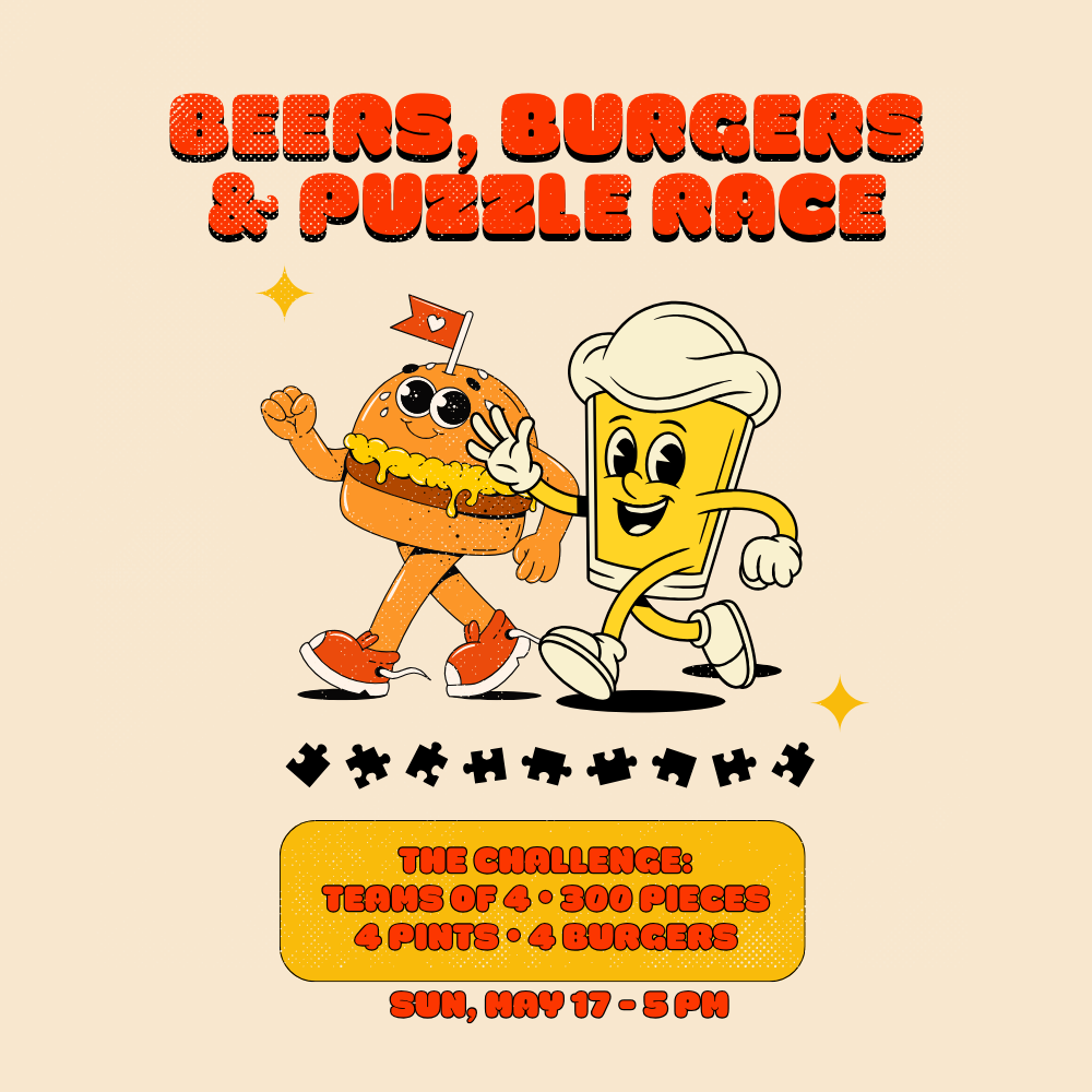 Beer, Burgers and Puzzle Race
