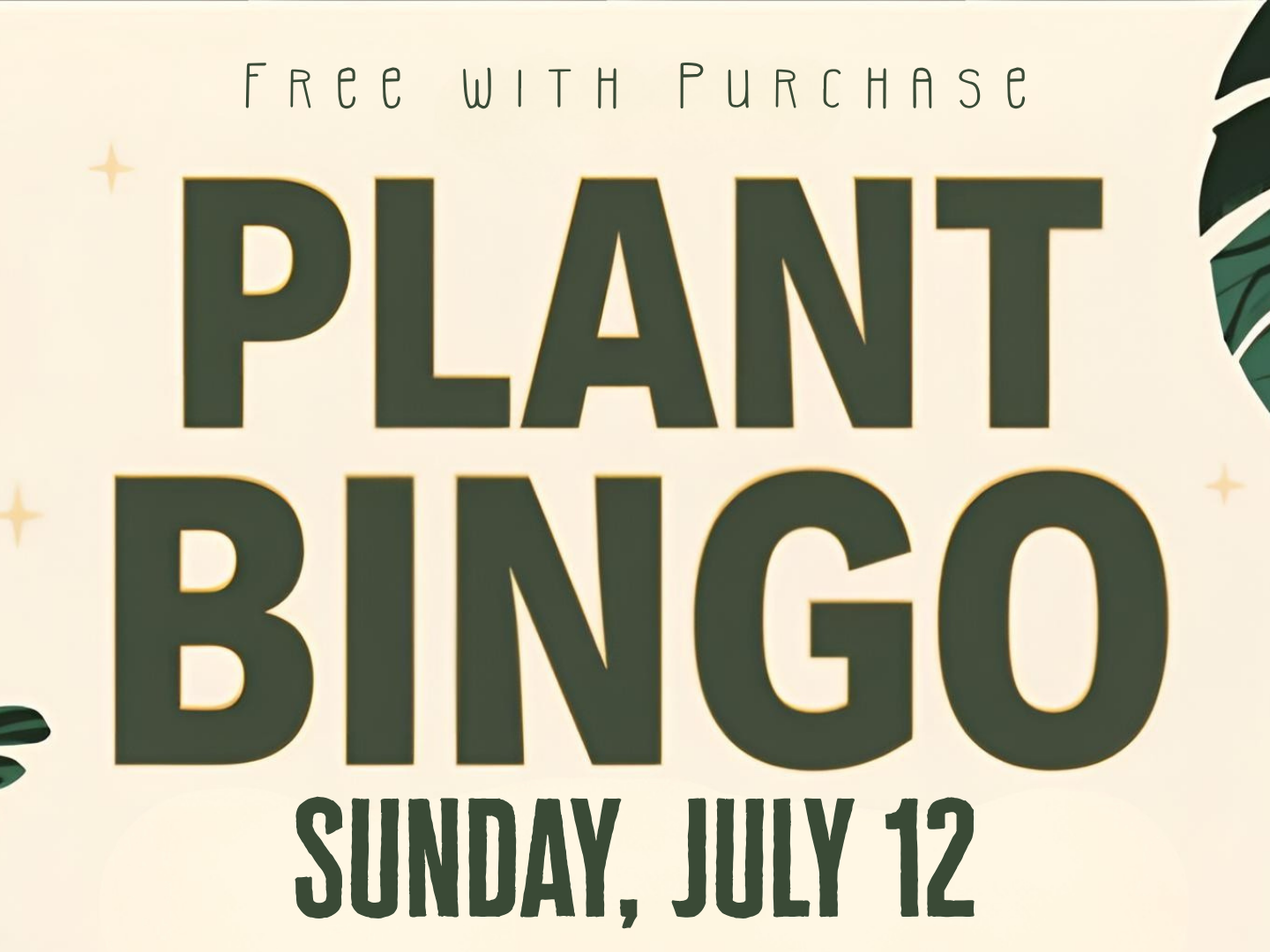 Plant Bingo 