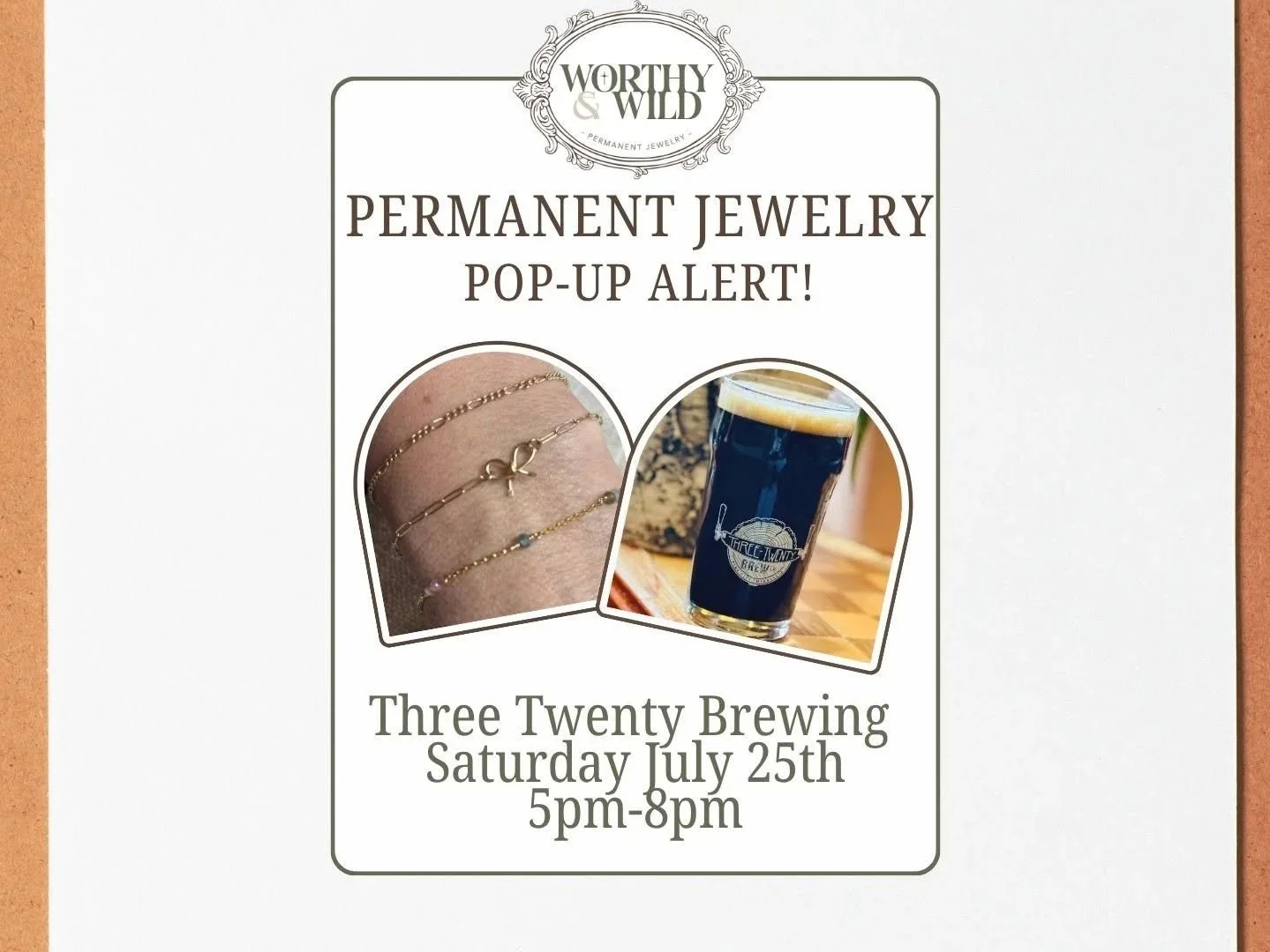  Worthy and Wild Permanent Jewelry Pop Up