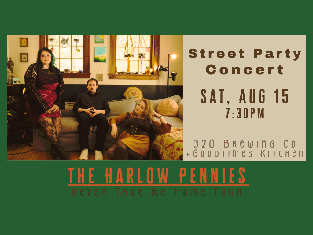 Street Concert: Harlow Pennies - Never Take Me Home EP Tour