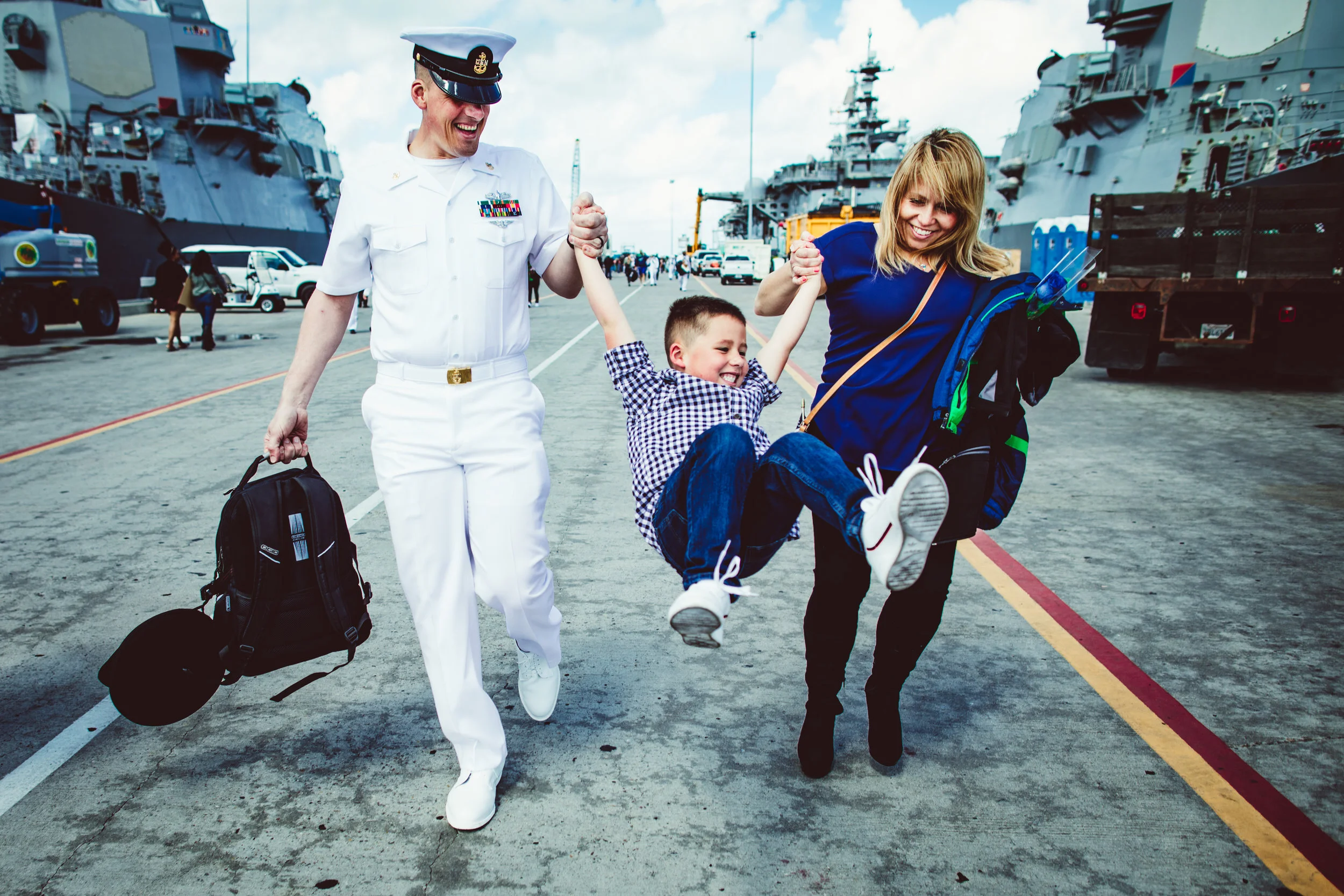 Jacksonville Documentary Photographer- A Military Homecoming