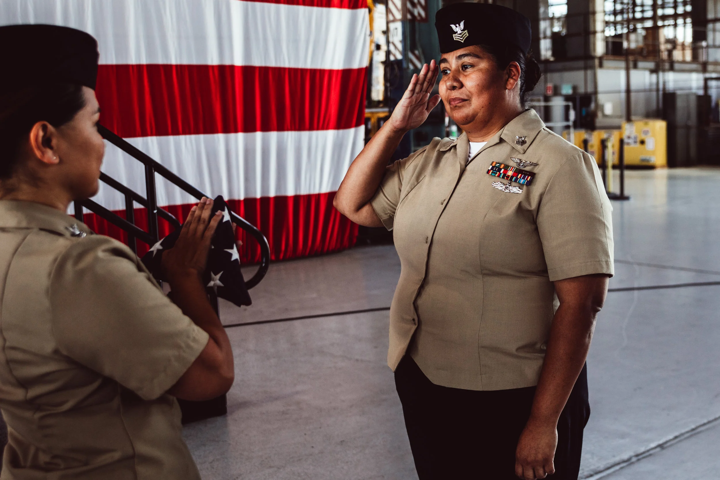 Jacksonville Documentary Photographer- A Military Retirement Ceremony