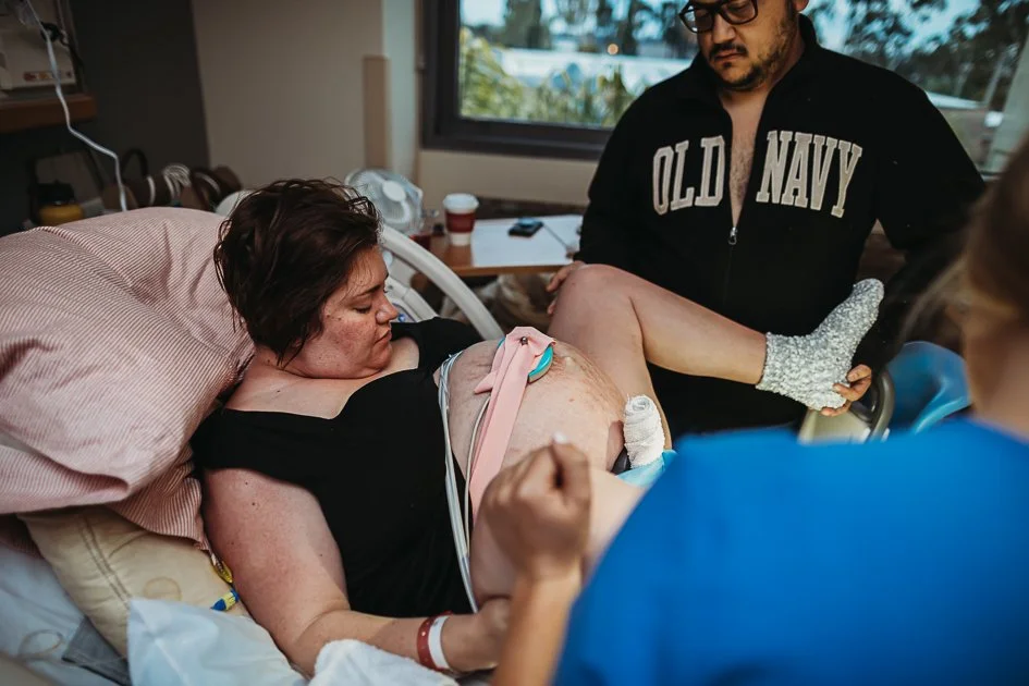 Jacksonville birth photographer doula Amanda Smith birth