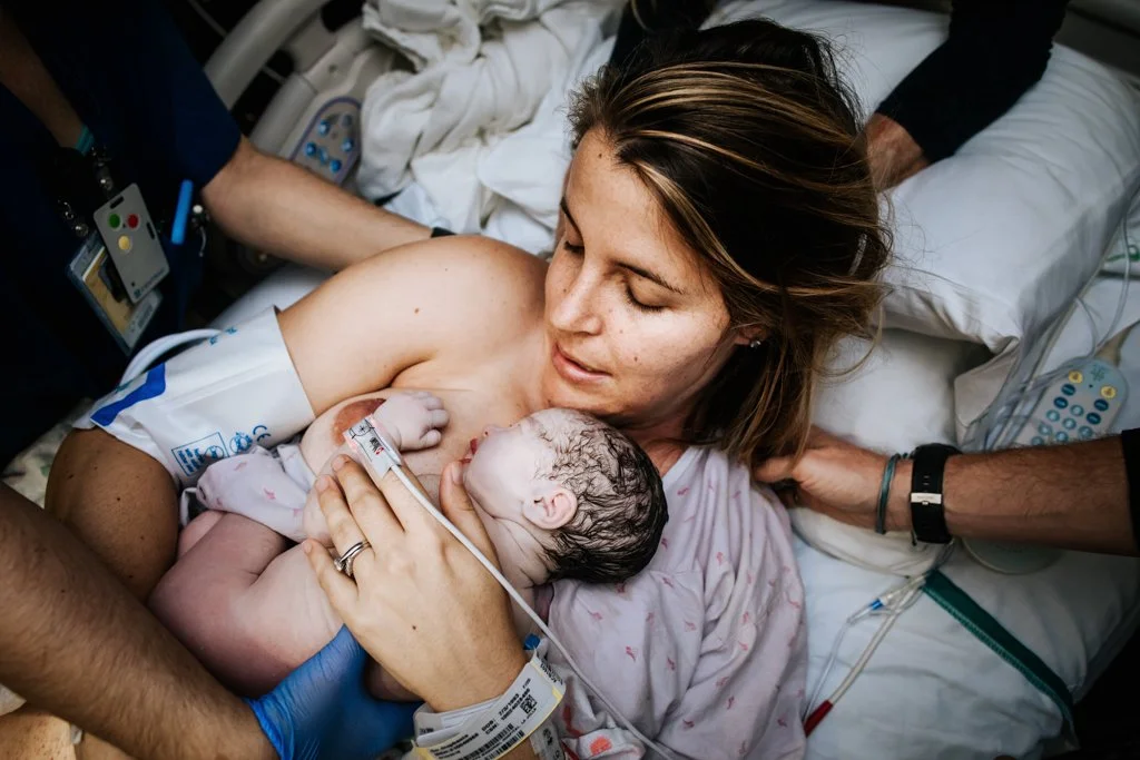 Jacksonville birth photographer doula Amanda Smith birth