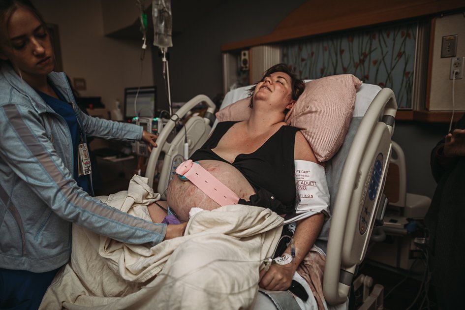 Jacksonville birth photographer doula Amanda Smith birth