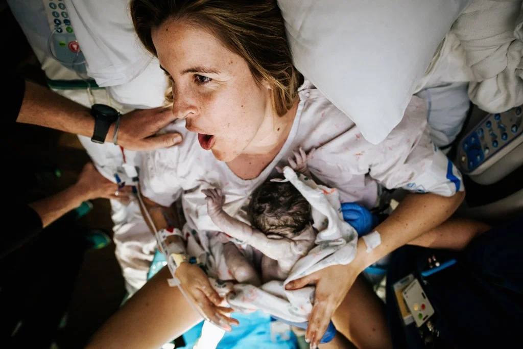 Jacksonville birth photographer doula Amanda Smith birth