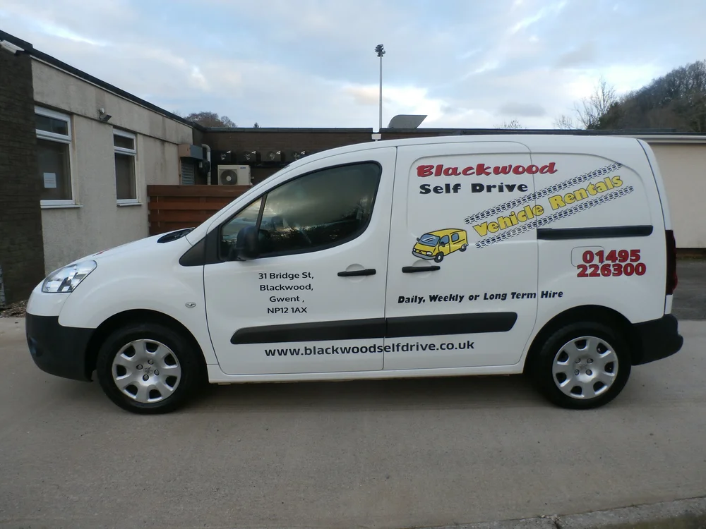 Small Van Available for Hire Blackwood Self Drive