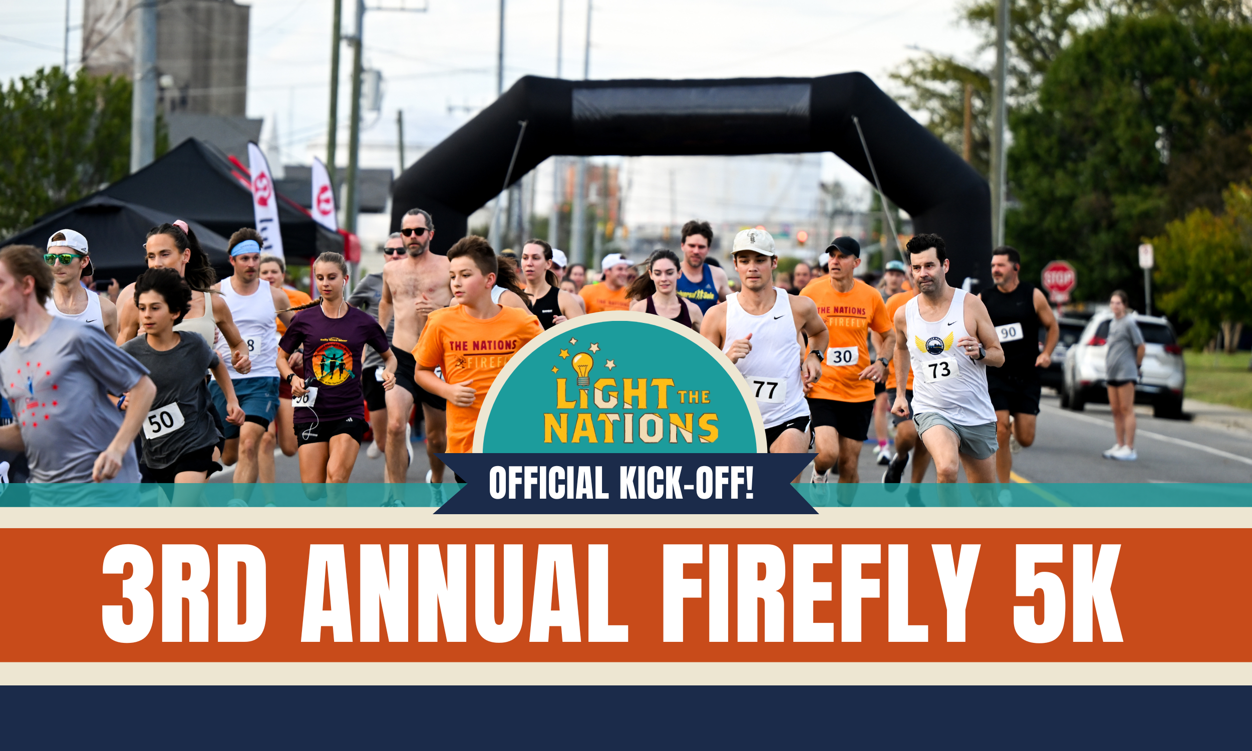 3rd Annual Firefly 5K | 1-Mile Fun Run
