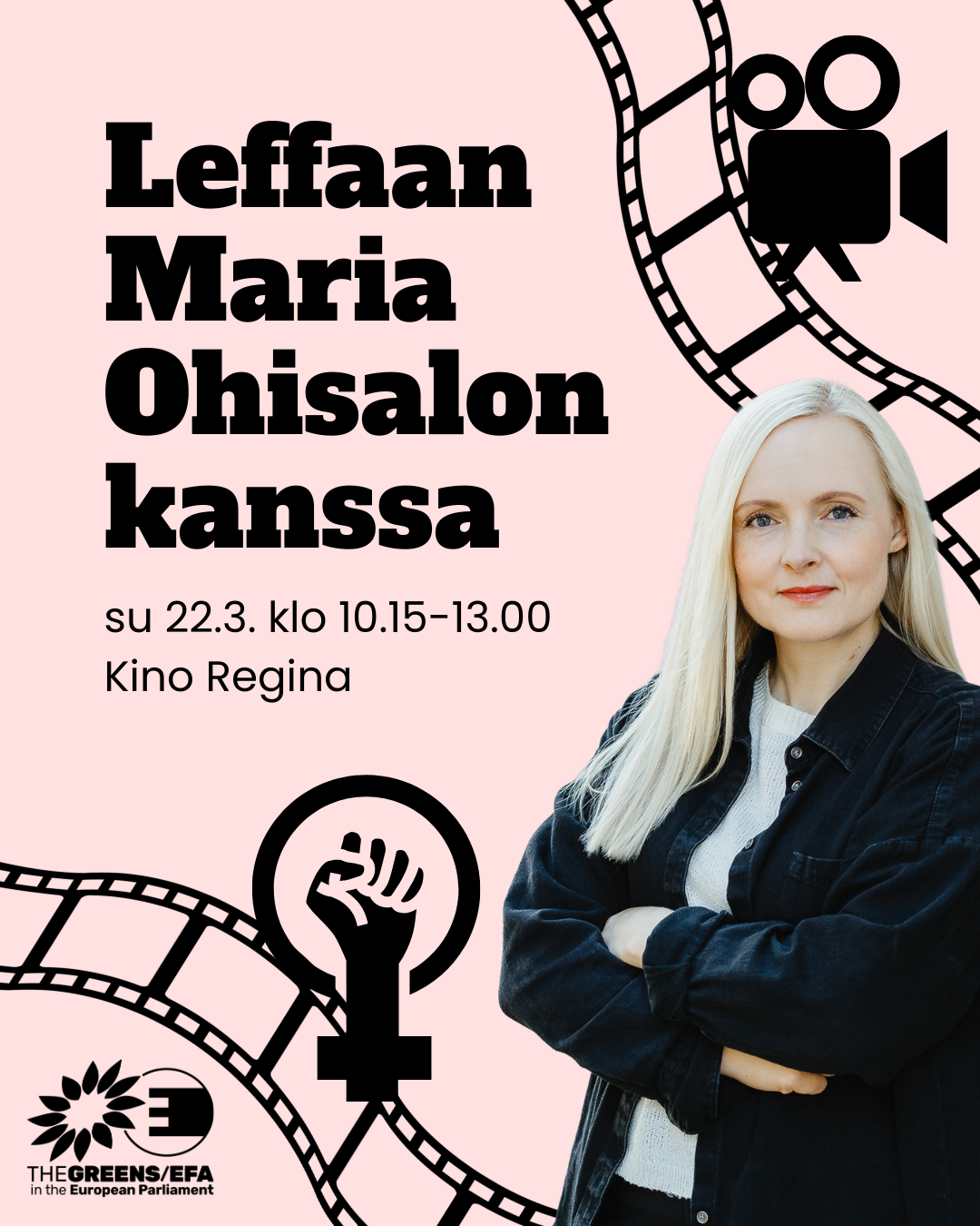 Leffaan Maria Ohisalon kanssa su 22.3.