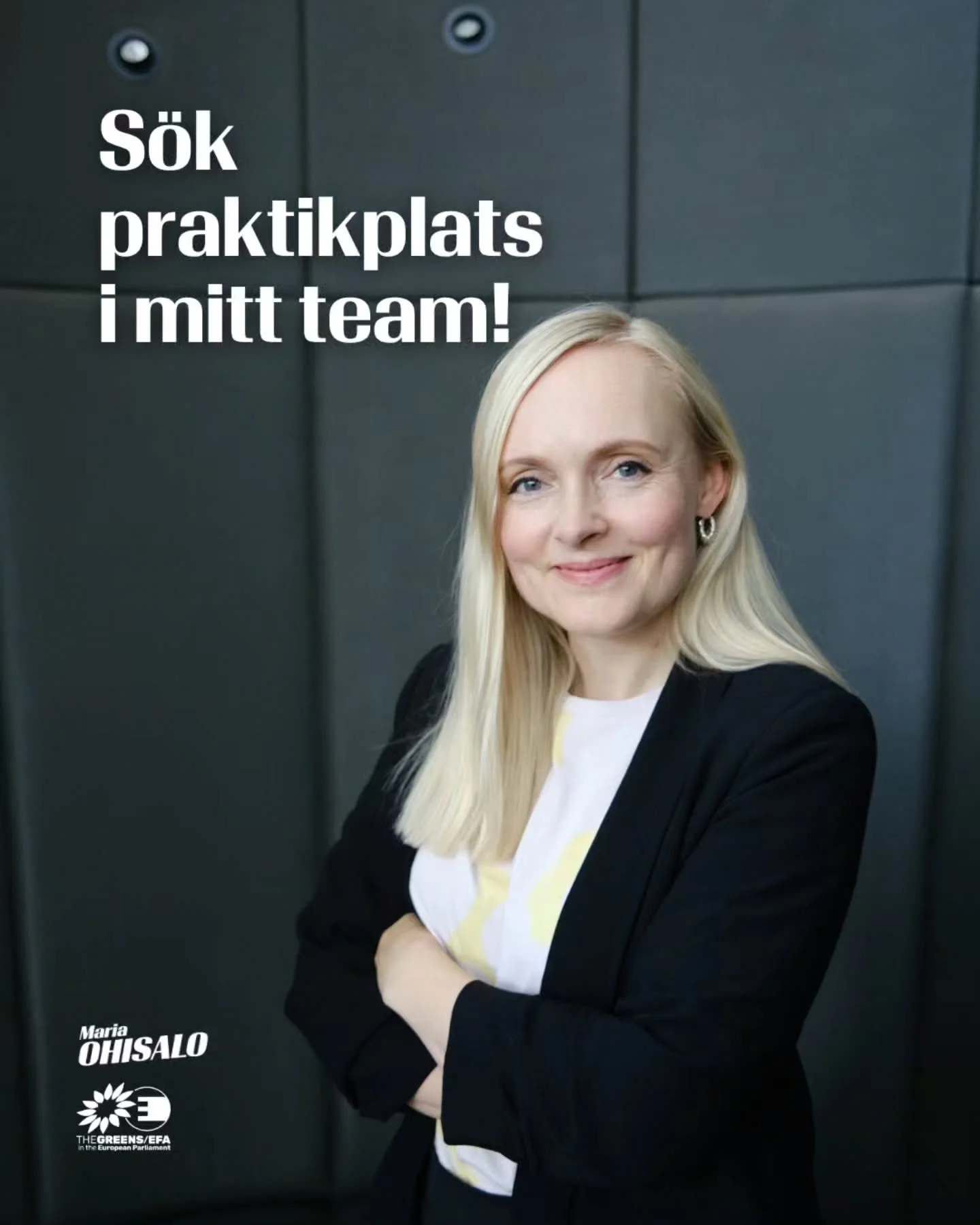 &Auml;r du intresserad av EU? Vill du vara en del av ett gr&ouml;nt team i Europaparlamentet? Gillar du att skapa inneh&aring;ll f&ouml;r sociala medier? Eller &auml;r du bra p&aring; att organisera saker? 🇪🇺

Kom och bli praktikant i mitt team och