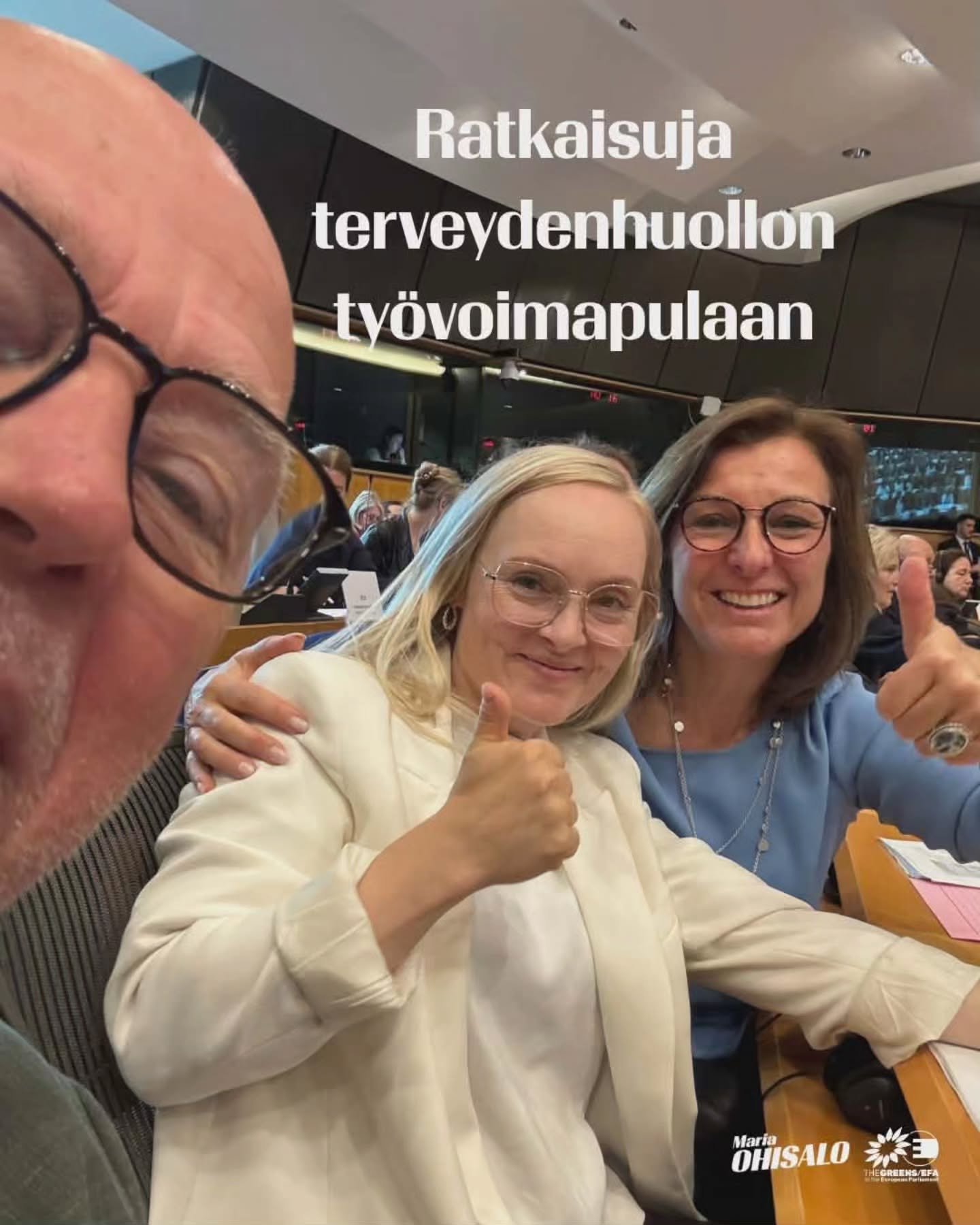 Hoitajat, l&auml;&auml;k&auml;rit, terveydenhuollon ammattilaiset ovat yhteiskuntiemme tukipilareita kaikkialla Euroopassa. Jos meill&auml; ei ole ammattimaista, koulutettua henkil&ouml;kuntaa, ovat terveydenhuoltoj&auml;rjestelm&auml;mme haavoittuva