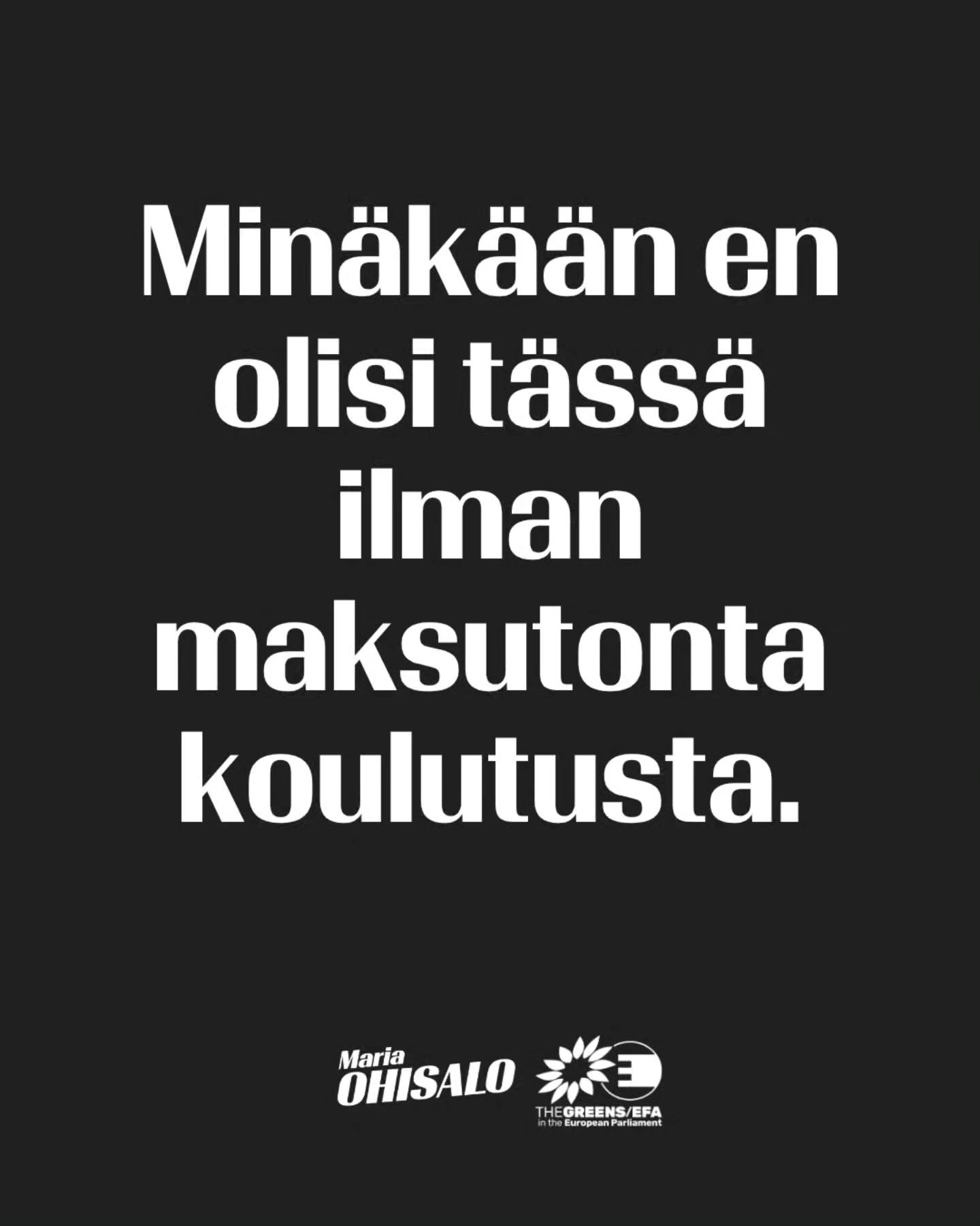 Lukukausimaksut olisivat voineet tuhota minun koulupolkuni. En ole ainoa.

Suomessa nostetaan s&auml;&auml;nn&ouml;llisesti julkiseen keskusteluun lukukausimaksut ratkaisuksi paikkaamaan korkeakoulutuksen rahoitusvajetta.

Kuulostaa tekniselt&auml;.&