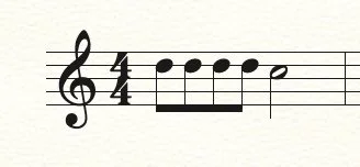 T2. Notas repetidas