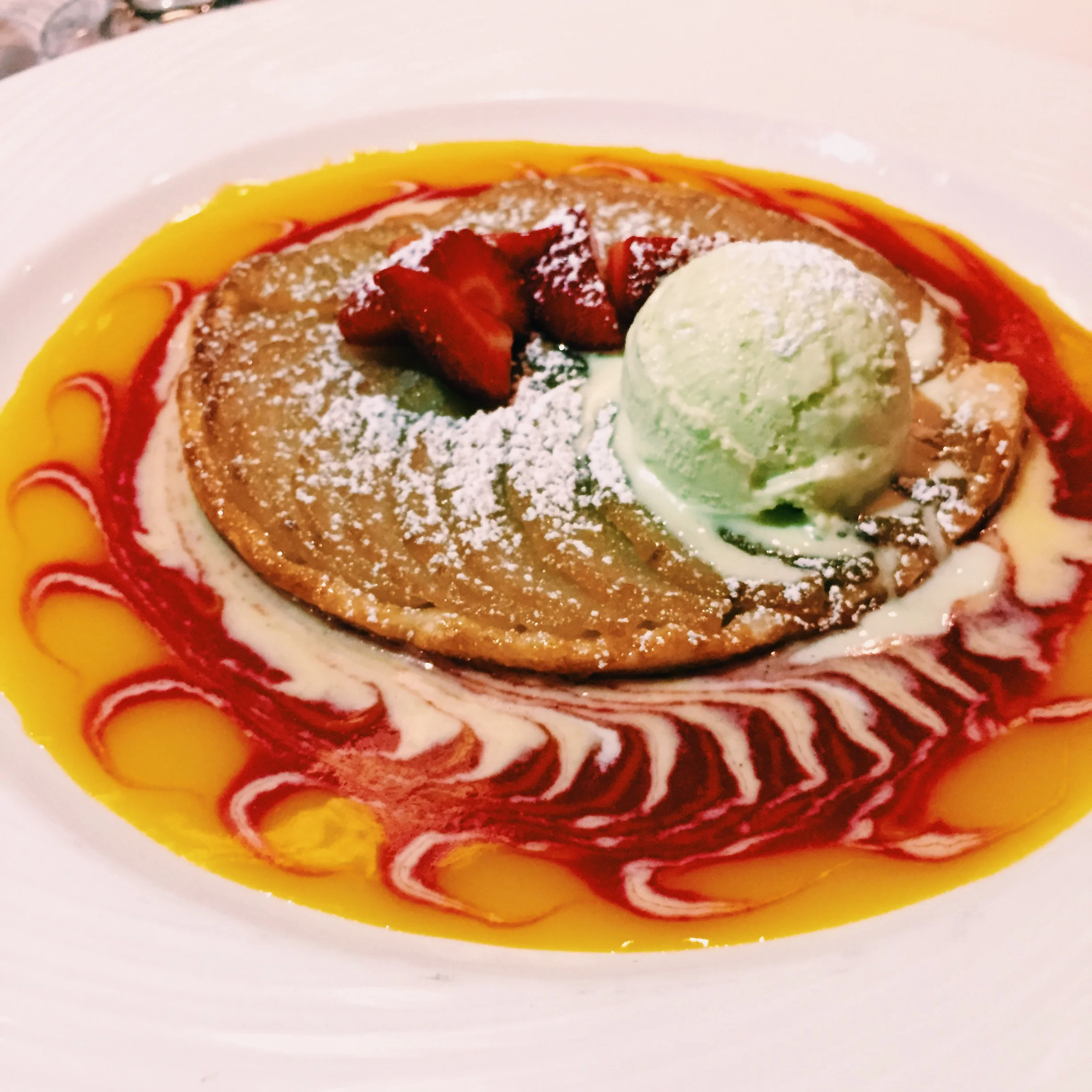Warm Pear Tarte