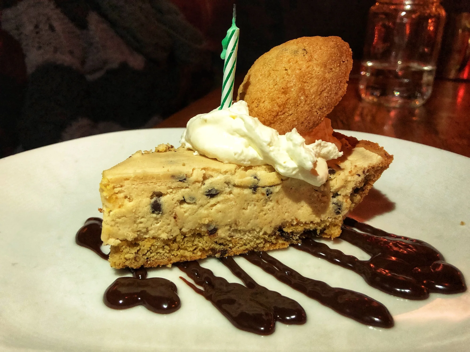 Rotating Pie selection available! This is the cookie dough pie