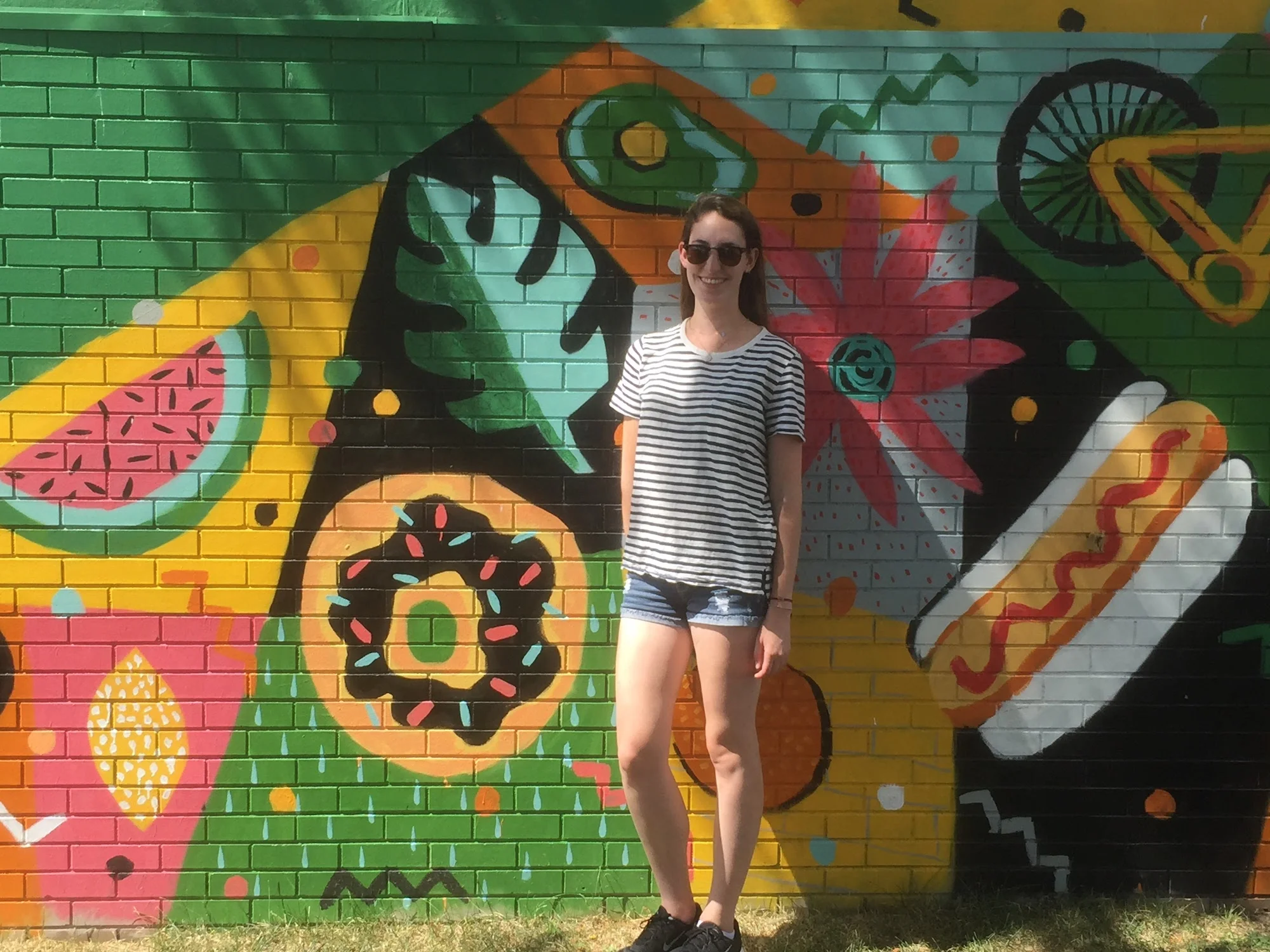 The most perfect mural at the Eastern Market
