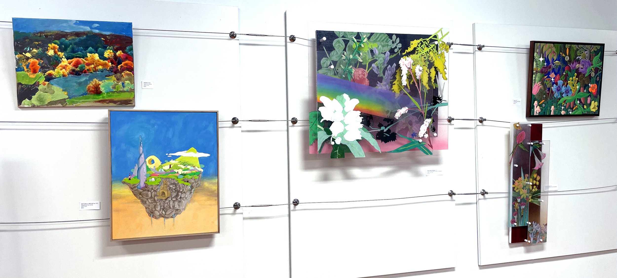   Interpretations of Nature  -  Paintings by Gregory Dirr  (solo exhibition, curation) Daggerwing Nature Center, Boca Raton, FL, 2022 