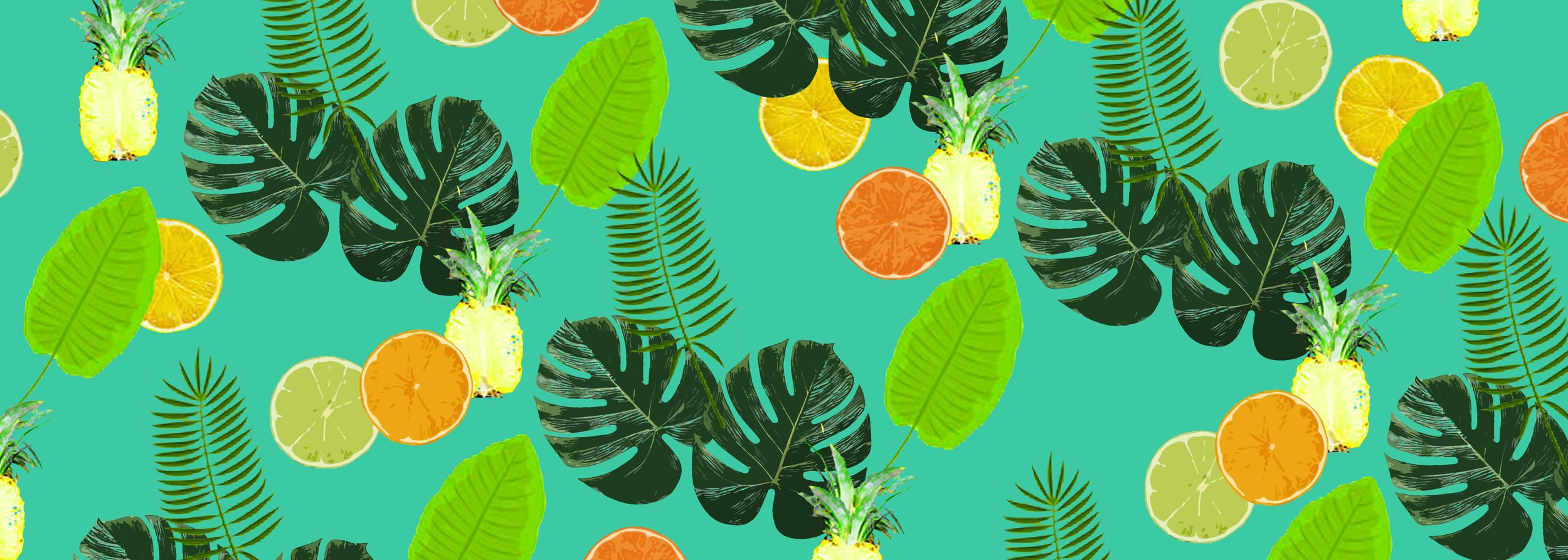   Tropical Textile  2018   study for mural    