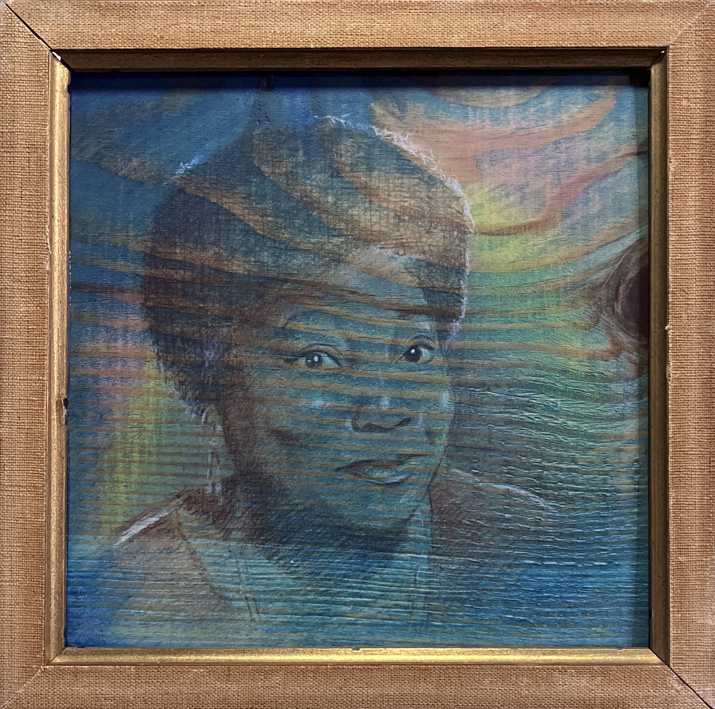   Esther Rolle  acrylic, graphite, color pencil on wood. 2023    donated to Ali Cultural Arts Center    exhibited -  Ali Cultural Arts Center during Native Daughter 2023  