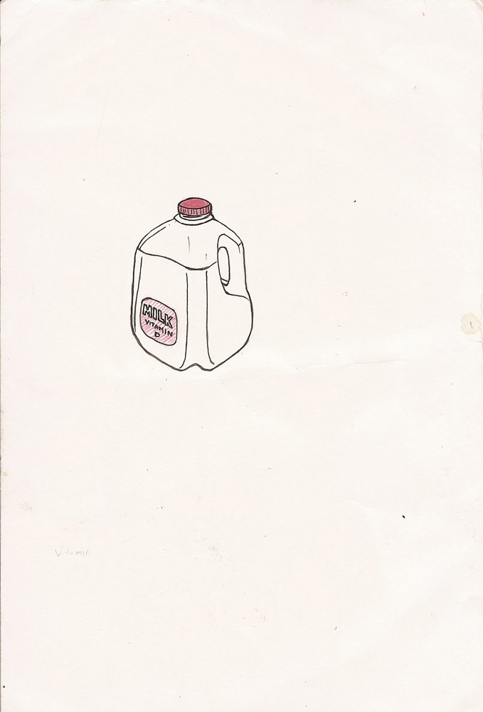   My Old Symbol  ink, color pencil on paper. 2009  exhibited -  Crossley Gallery during The Bees Knees 2009  