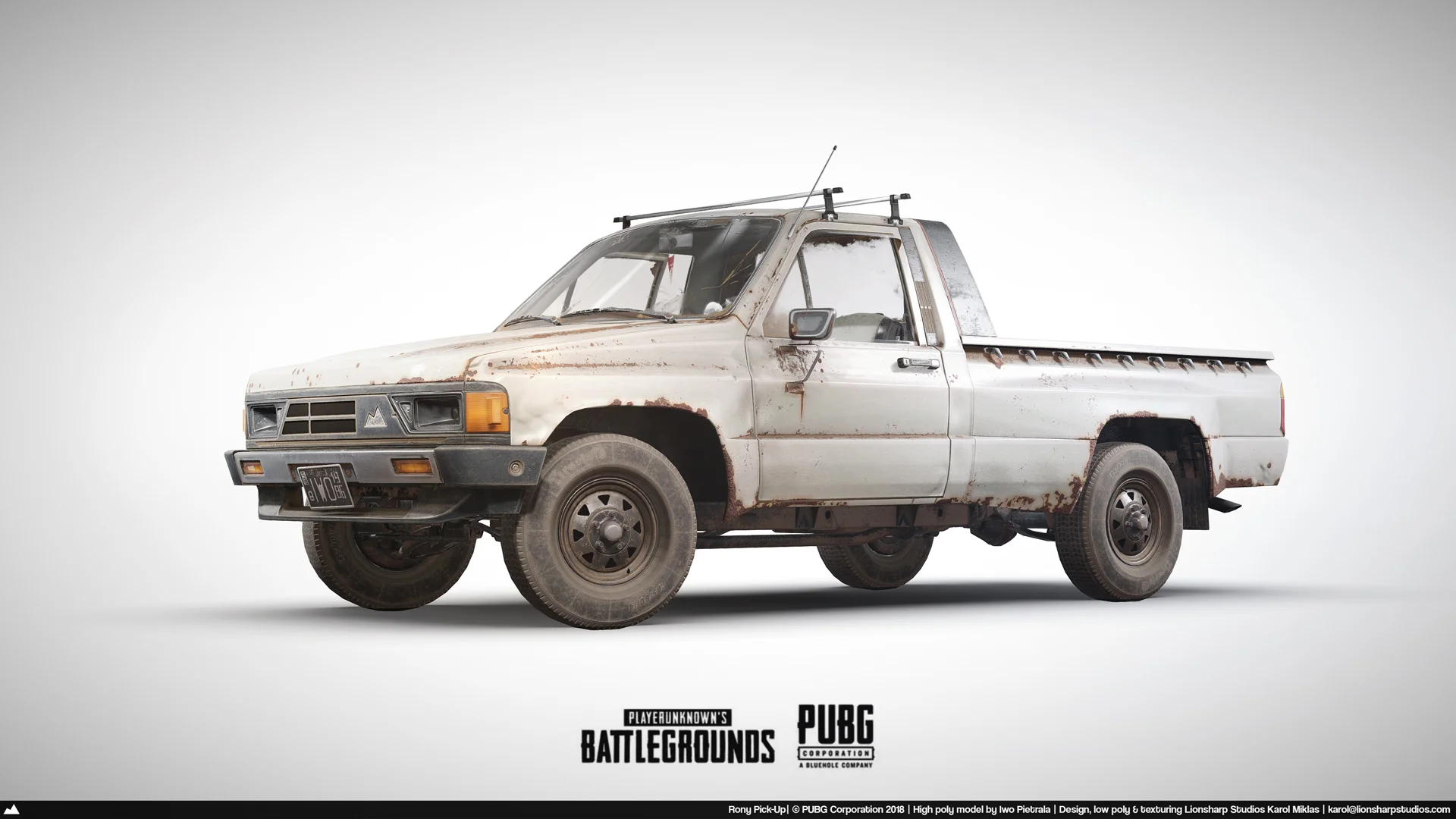 The Rony, a japanese pick-up for asian map.