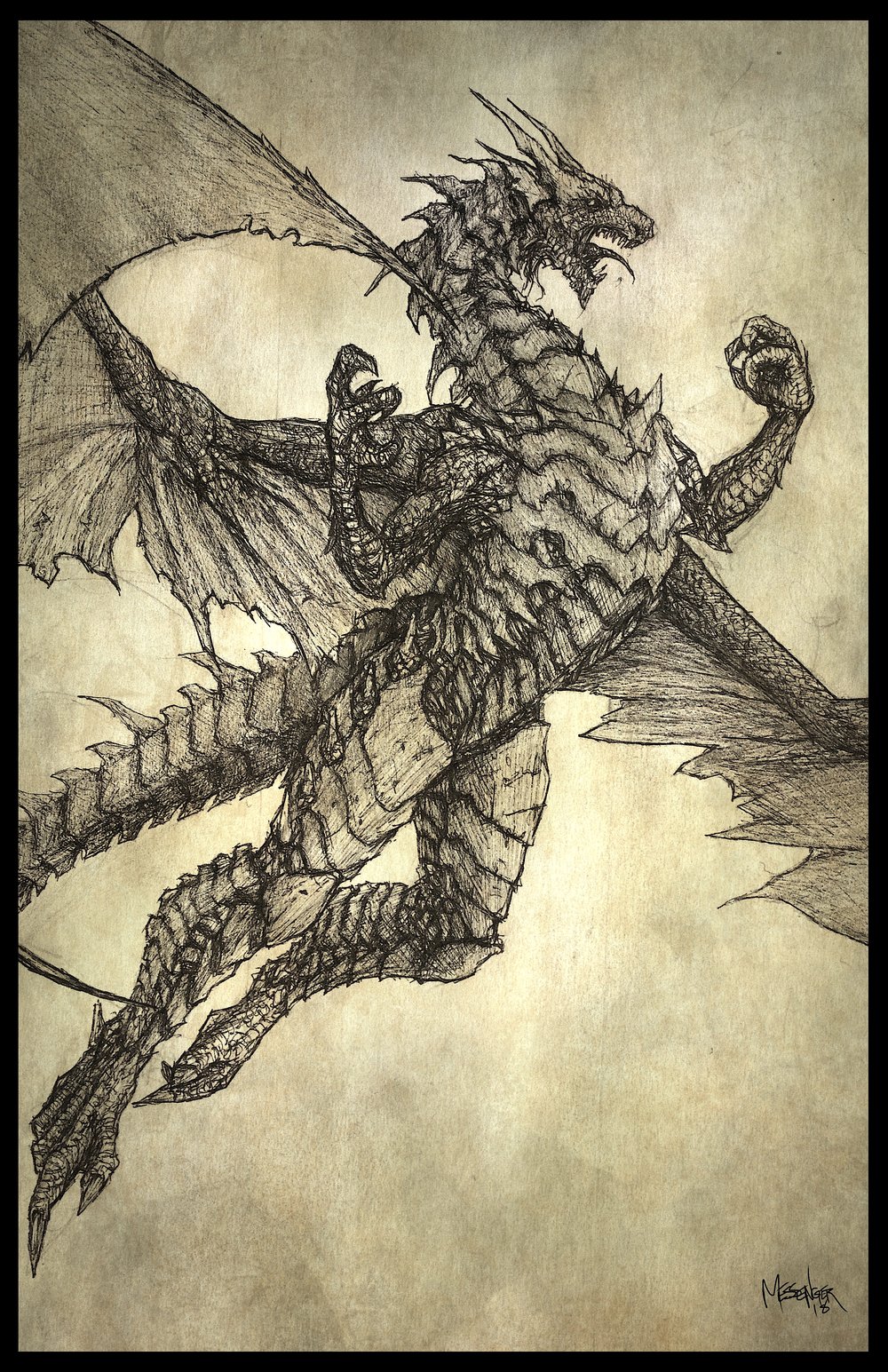 The Dragon King Steve Messenger Art The Dragon King Steve Messenger Art